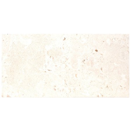 MSI Mayra White SAMPLE Honed- Eased Edge Limestone Pool Coping ZOR-LSC-0003-SAM
